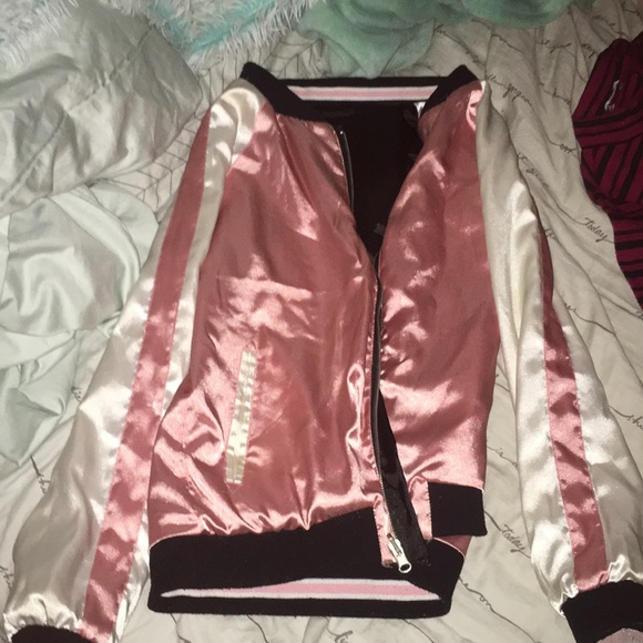 🐶2FOR20🐶Cute Satin bomber jackets✨ - Picture 3 of 3